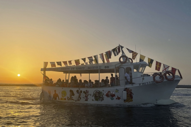 Paseo en barco por Isla Cristina